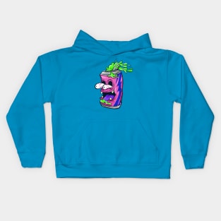 Drunk Soda hot rod Kids Hoodie